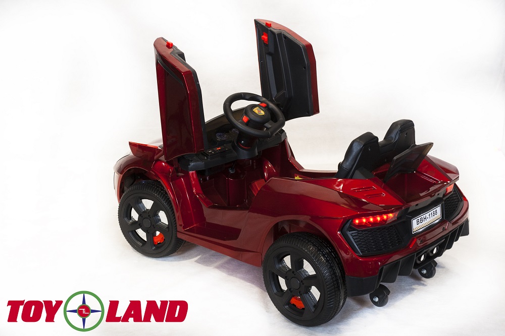 Электромобиль ToyLand Lambo BBH1188 красного цвета  